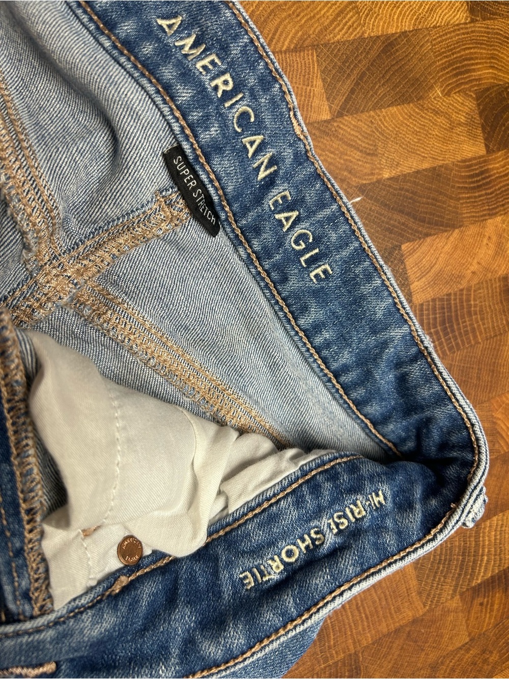 American Eagle Outfitters Light Blue Women’s Jean Shorts